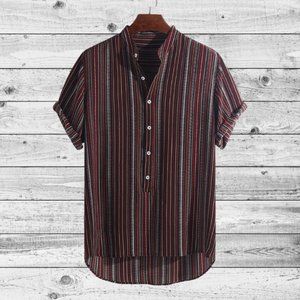 Multi-Colored Striped Shirt